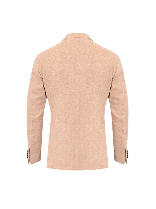 Giacca monopetto in misto cotone, seta, lana e viscosa Tagliatore | 1SMC26K 610084 EO925932